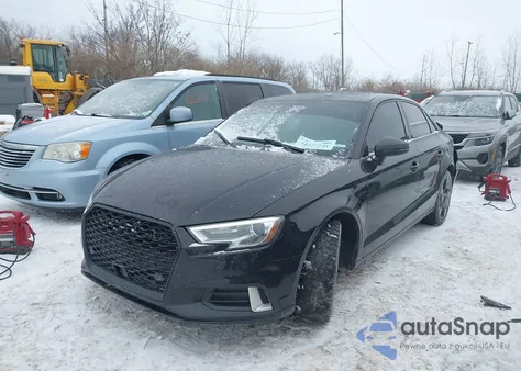 2017 Audi A3 2.0T Premium from USA, damaged, VIN WAUAUHFF8H1035021